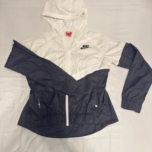 Nike Women's Black and White Utility Jacket